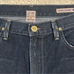 Citizens Of Humanity (Sid 34/30) Dark Blue Straight Jeans